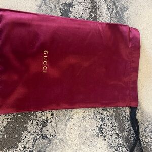 Gucci, silken, eyeglass case pouch